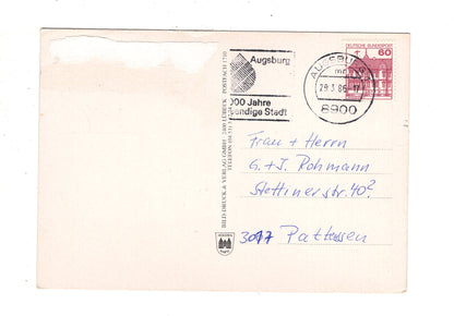 Ansichtskarte Augsburg / Stadttheater +++ / I1-66