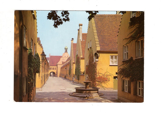 Ansichtskarte Augsburg / Partie in der Fuggerei / I1-66