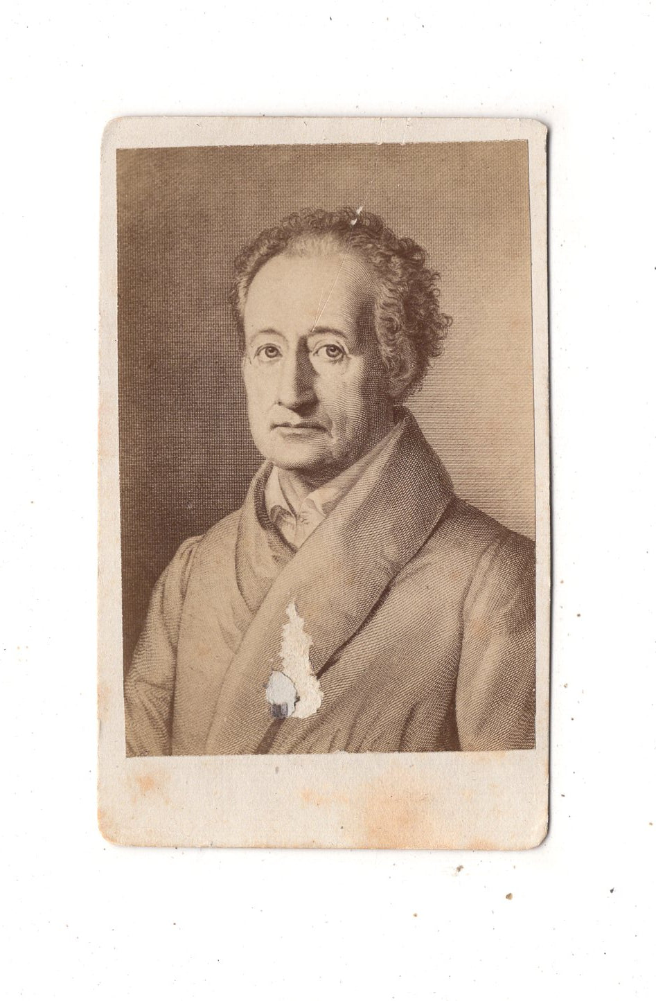Fotografie Kunst / Johann Wolfgang von Goethe - 1870er