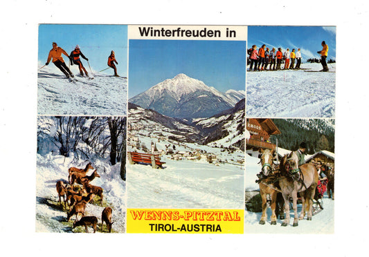 Ansichtskarte Wenns-Pitztal / Tirol / Österreich