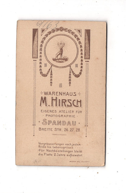 Fotografie Feine Dame - Berlin-Spandau 1900er