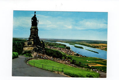 Ansichtskarte Rüdesheim am Rhein / Niederwalddenkmal