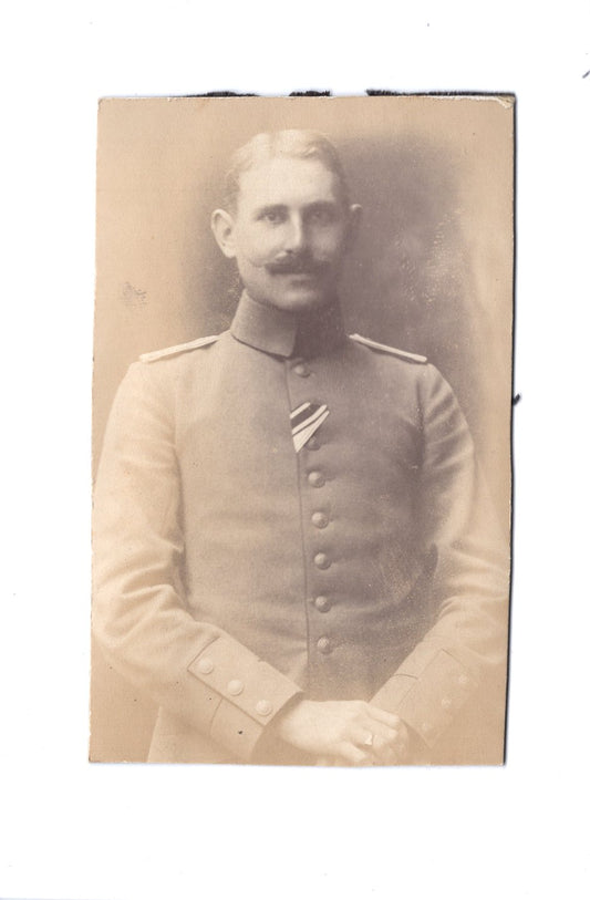 Fotografie Soldat / Soldatenportrait - Metz 1900er