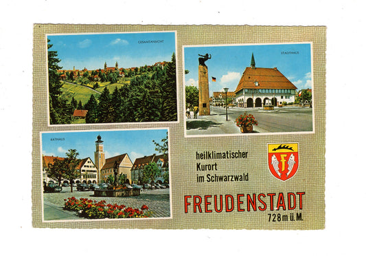 Ansichtskarte Freudenstadt im Schwarzwald / Stadthaus +++ / K1-56