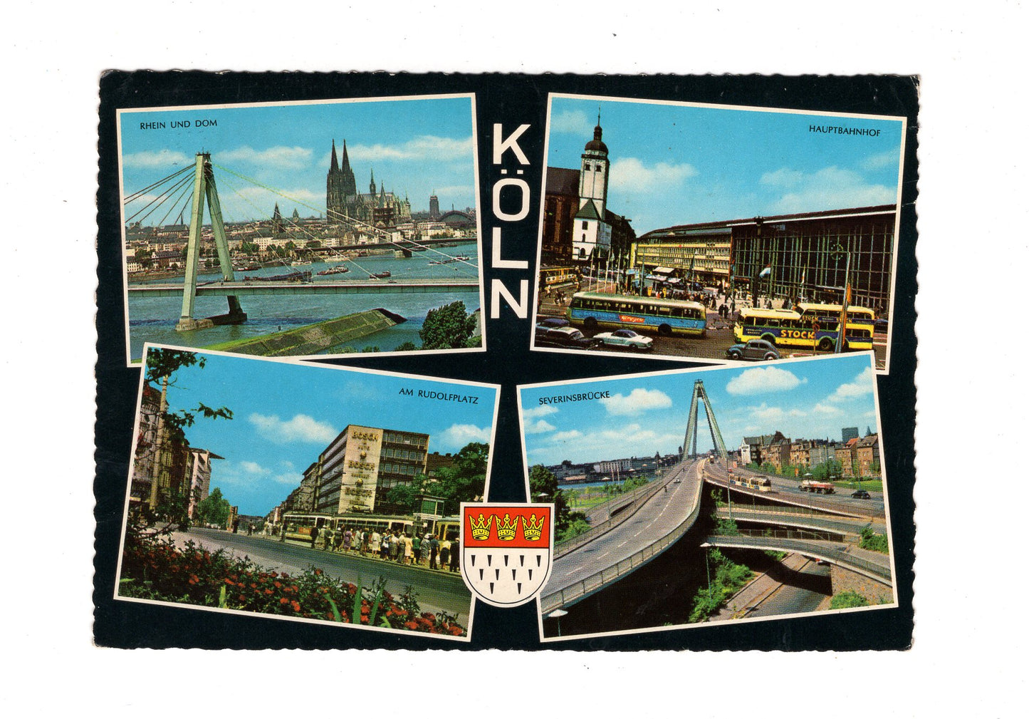 Ansichtskarte Köln am Rhein / Hauptbahnhof +++ / G1-57