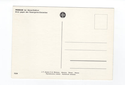 Ansichtskarte Prissian bei Meran / Südtirol / Italien