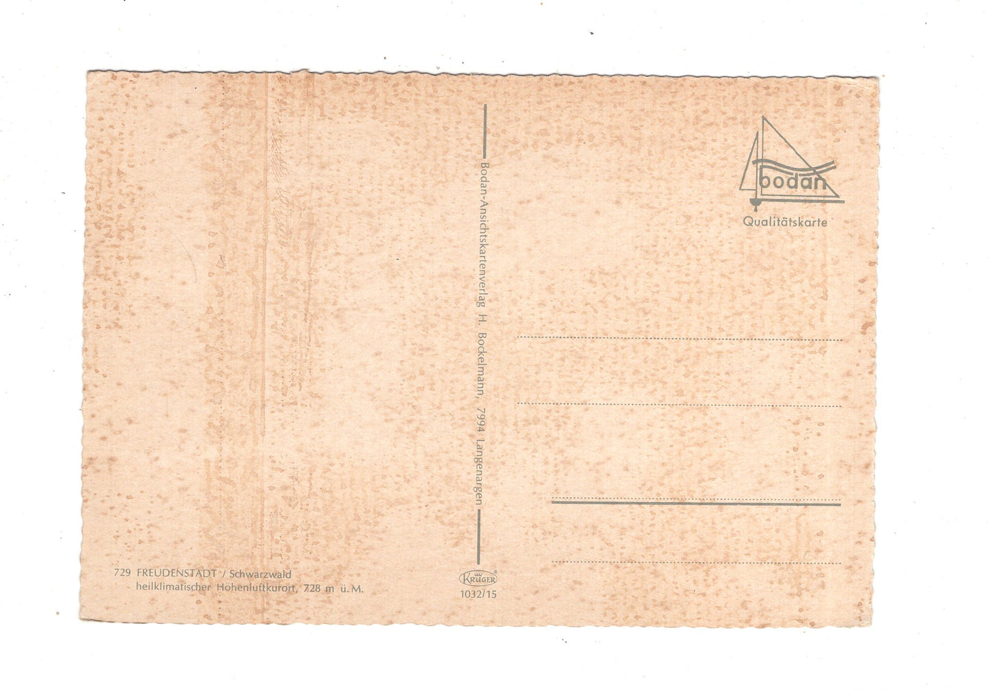 Ansichtskarte Freudenstadt im Schwarzwald / Stadthaus +++ / K1-56
