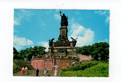Ansichtskarte Rüdesheim am Rhein / Niederwalddenkmal