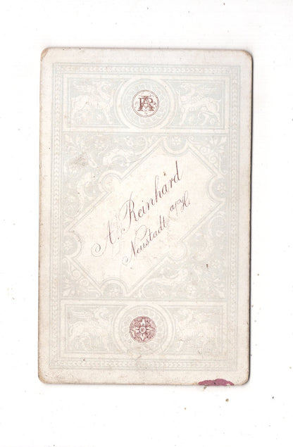 Fotografie Feine Dame - Neustadt a. H. 1880er