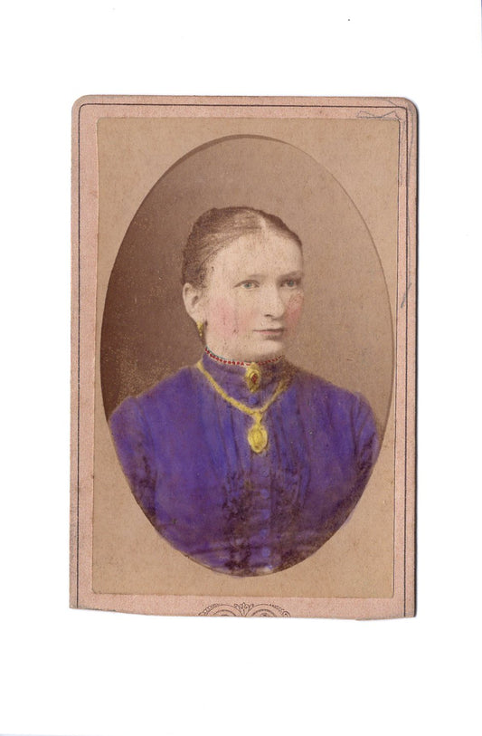 Fotografie Damenportrait - Mittweida 1880er