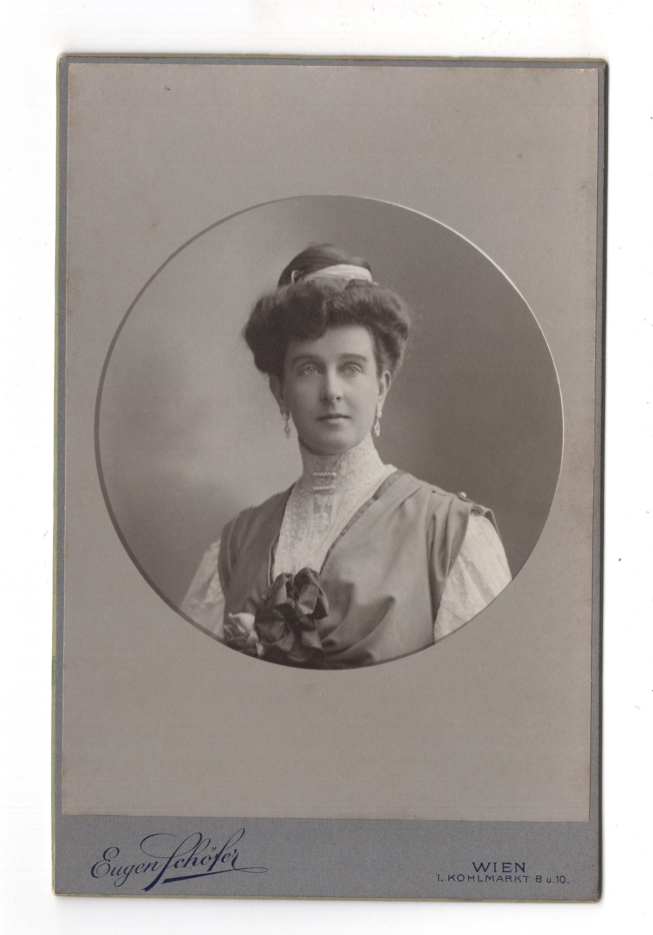 Fotografie Feine Dame - Wien 1900er / CAB W-20