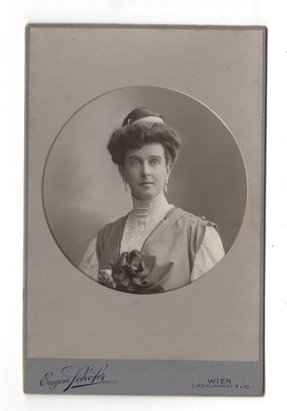 Fotografie Feine Dame - Wien 1900er / CAB W-20