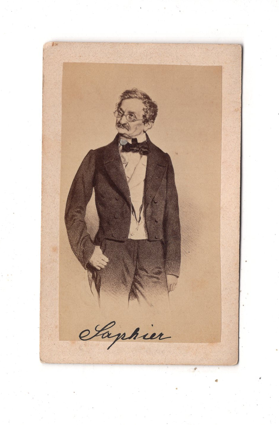 Fotografie Kunst / Moritz Gottlieb Saphir - 1870er