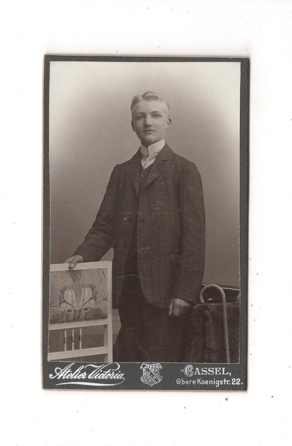 Fotografie Feiner Junge - Kassel 1900er