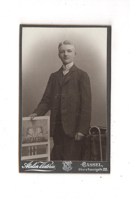 Fotografie Feiner Junge - Kassel 1900er