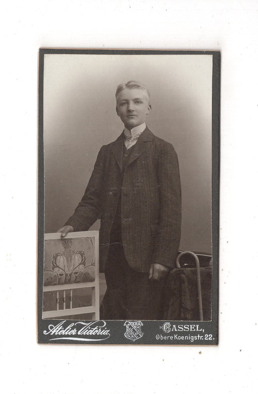 Fotografie Feiner Junge - Kassel 1900er