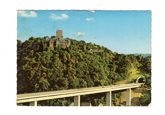 Ansichtskarte Lahnstein / Burg Lahneck