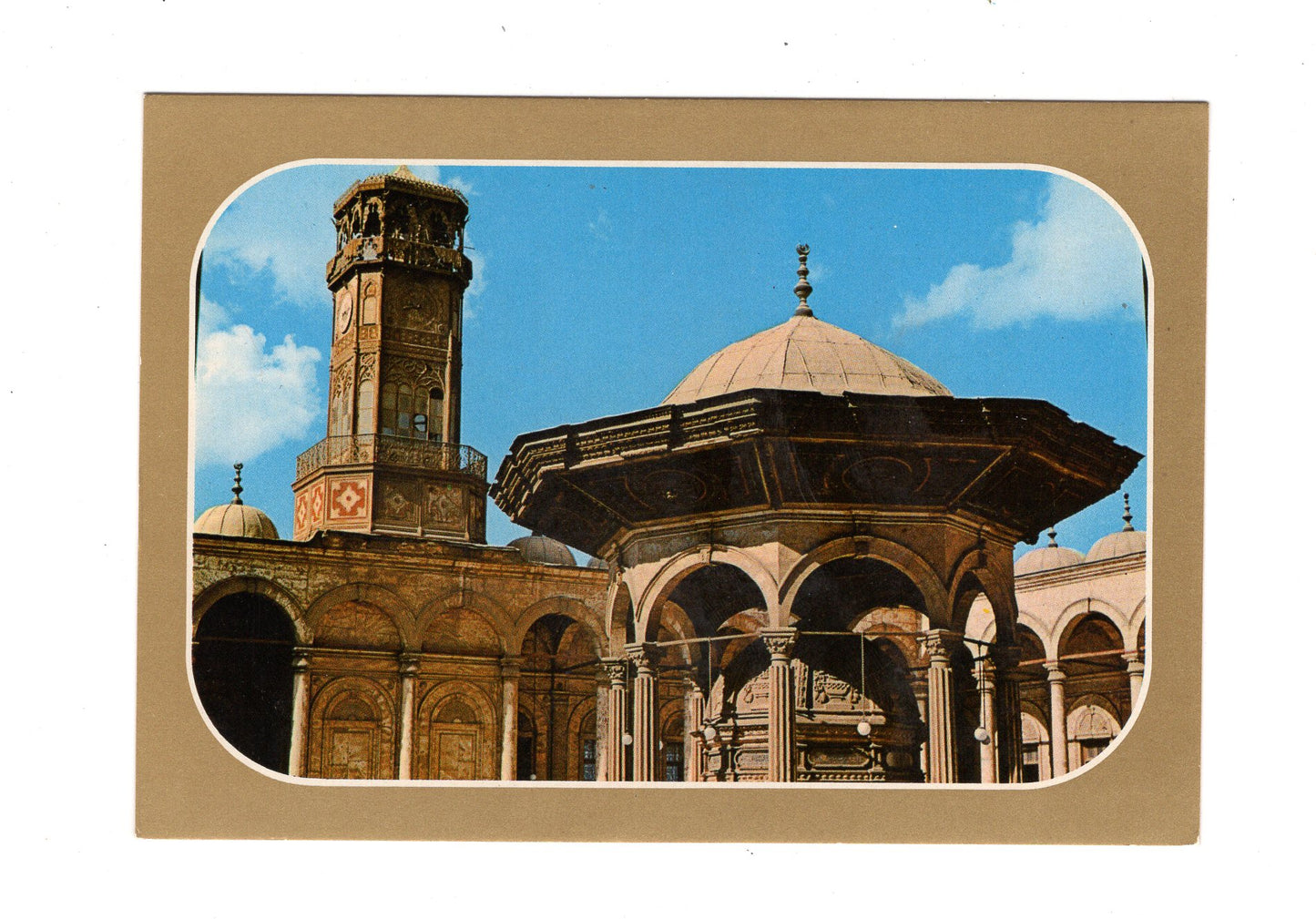 Ansichtskarte Kairo / Zitadelle und Muhammad-Ali-Moschee / Ägypten