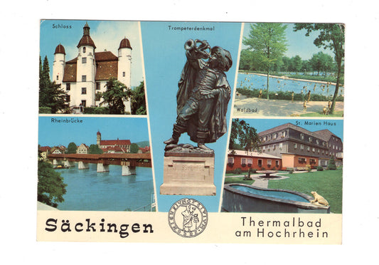 Ansichtskarte Säckingen am Hochrhein