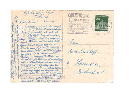 Ansichtskarte Oberstdorf in den Allgäuer Alpen / H1-53