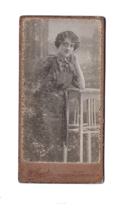 Fotografie Feine Dame - Wien um 1910