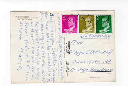 Ansichtskarte Hotel Indalo / Mojacar Playa / Spanien