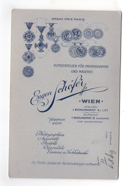 Fotografie Feine Dame - Wien 1900er / CAB W-20