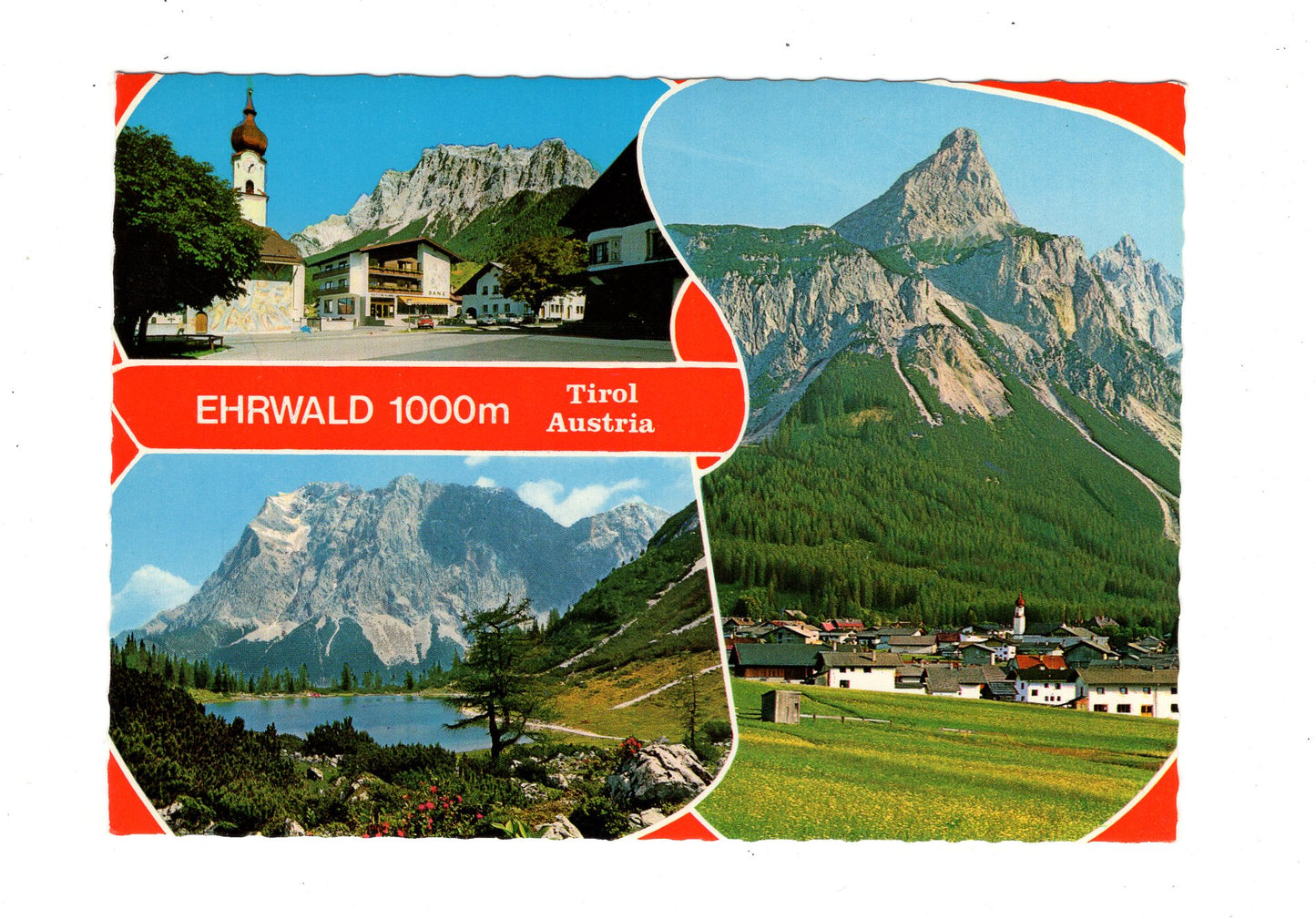 Ansichtskarte Ehrwald / Tirol / Österreich