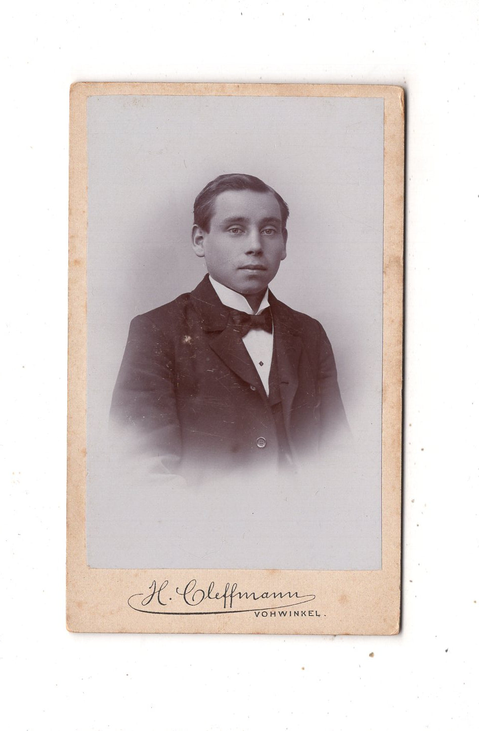 Fotografie Feiner Junge - Vohwinkel 1890er