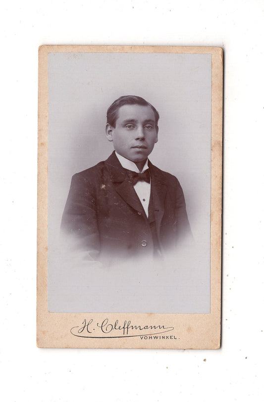 Fotografie Feiner Junge - Vohwinkel 1890er