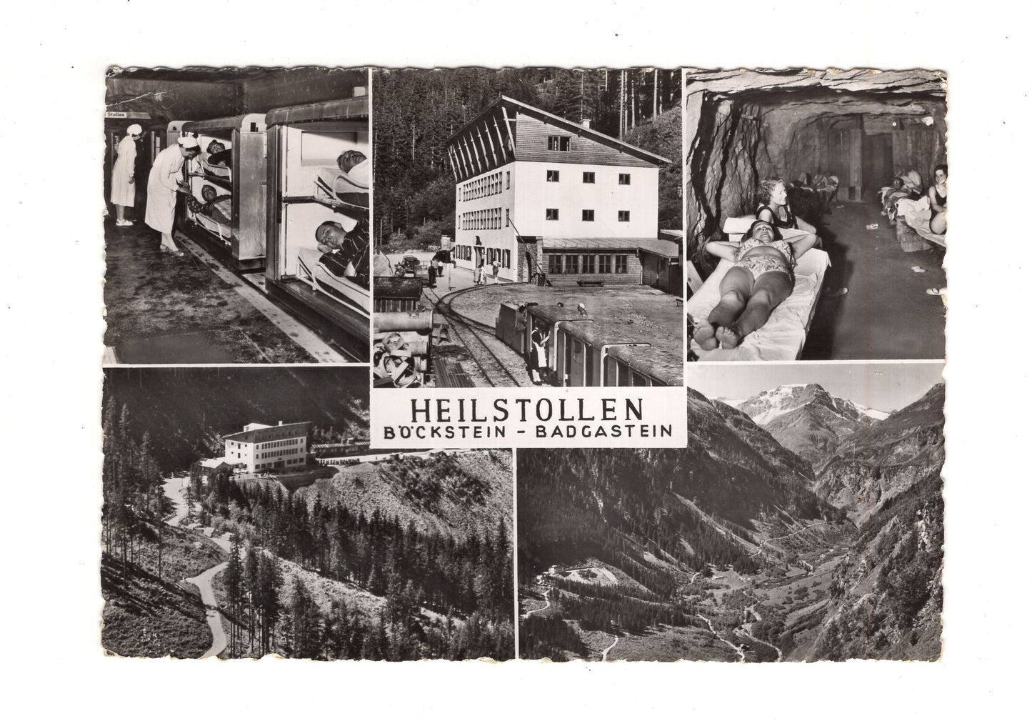 Ansichtskarte Heilstollen / Böckstein-Bad Gastein / Salzburger Land / Österreich