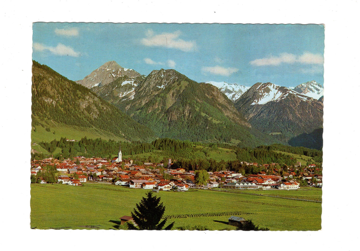 Ansichtskarte Oberstdorf im Allgäu / H1-53