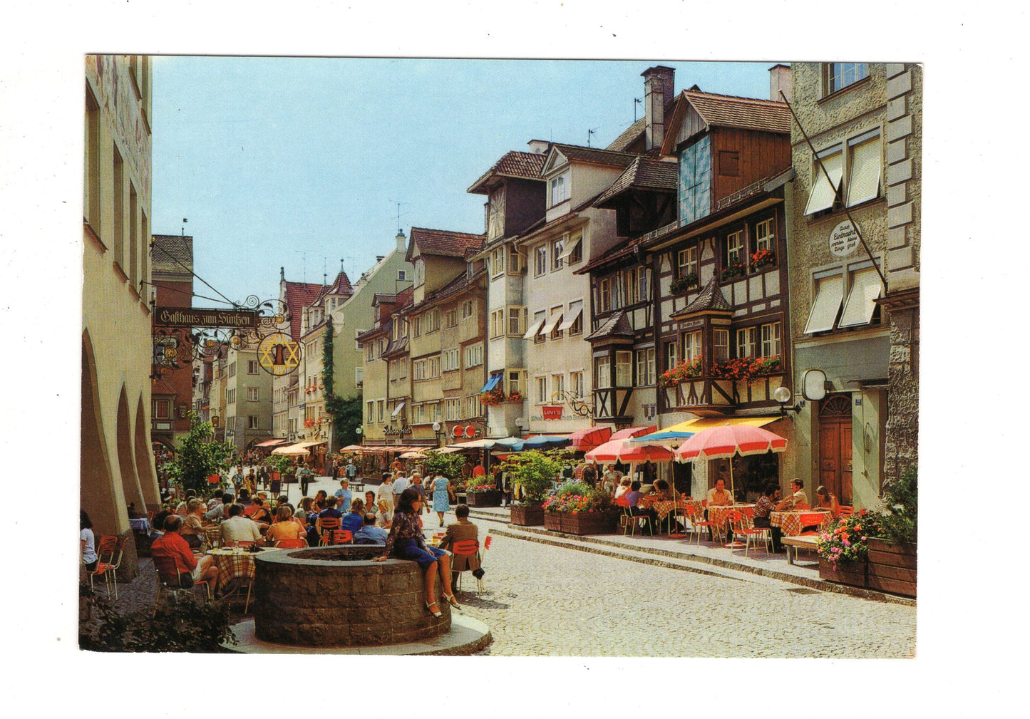 Ansichtskarte Lindau im Bodensee / Hauptstraße / J1-64