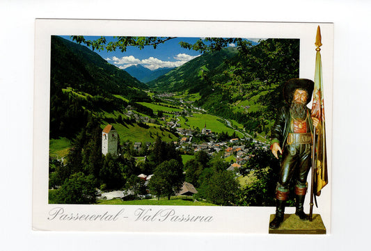 Ansichtskarte Passeier Tal bei Meran / St. Leonhard / Südtirol / Italien