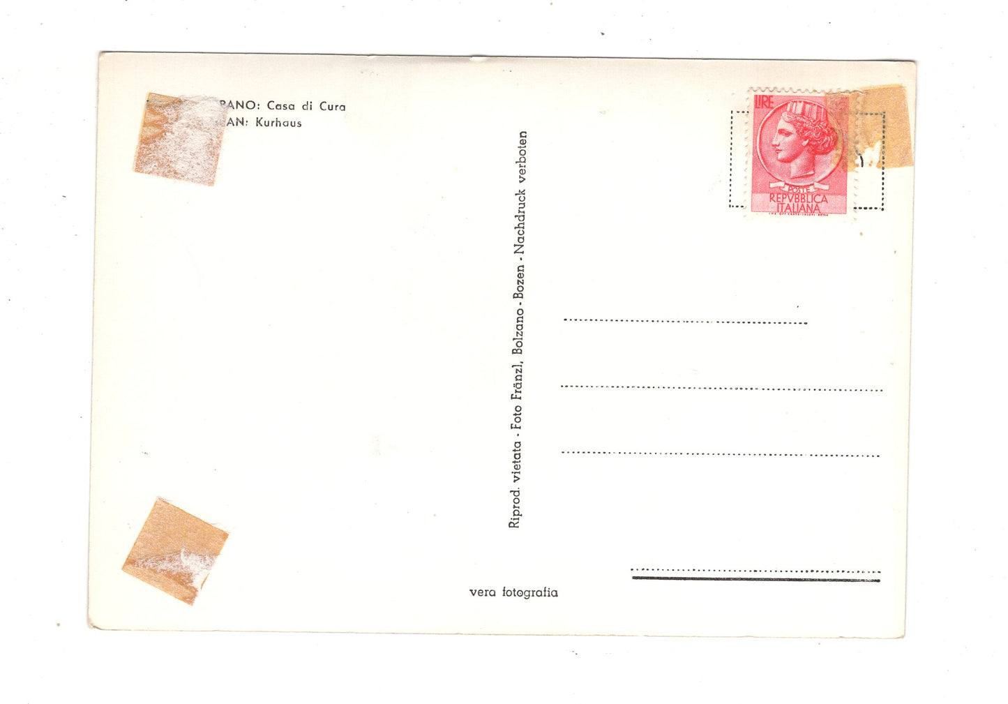 Ansichtskarte Meran / Kurhaus / Italien / N1-63