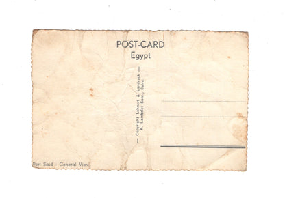 Ansichtskarte Port Said / Gesamtansicht / Ägypten
