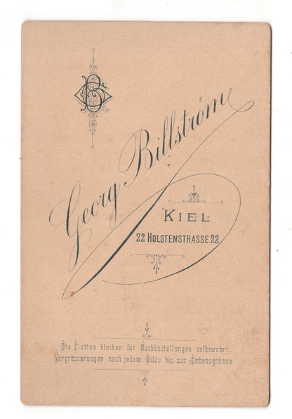 Fotografie Schönes Familienbild - Kiel 1880er / CAB X-36