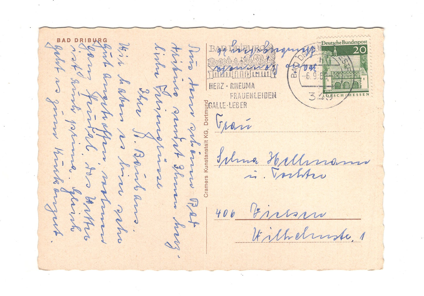 Ansichtskarte Bad Driburg / Caspar-Heinrich-Quelle