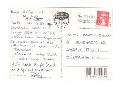 Ansichtskarte The Backs - Cambridge / England / M1-67