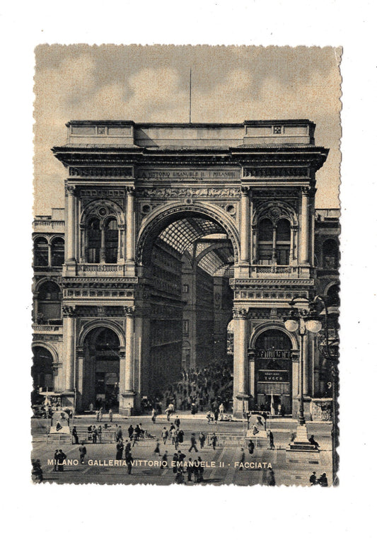 Ansichtskarte Mailand Milano / Galleria Vittorio Emanuele II / Italien / N1-63