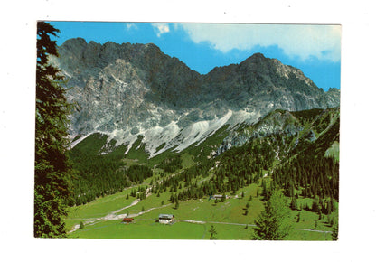Ansichtskarte Gasthof Alpenglühn / Ehrwalder Alm / Tirol / Österreich