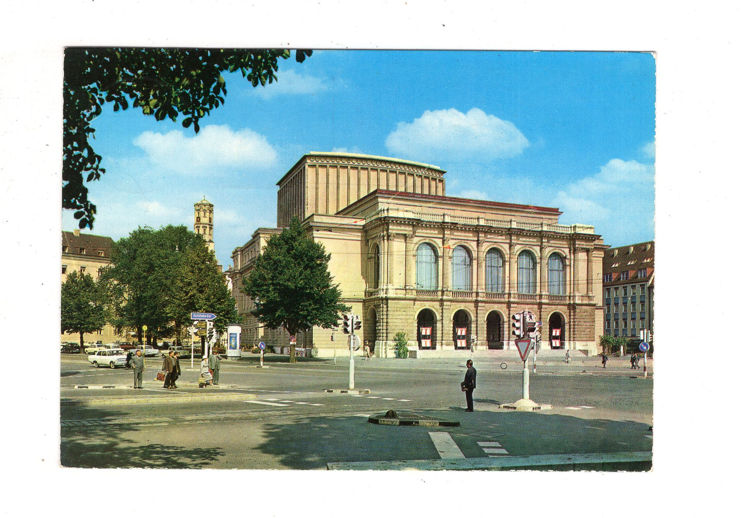 Ansichtskarte Augsburg / Stadttheater / I1-66