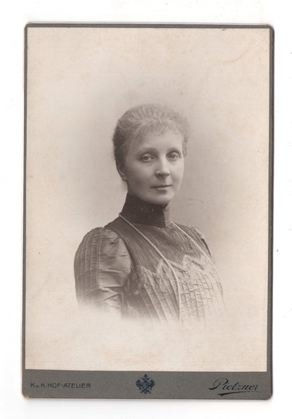 Fotografie Feine Dame - Wien 1900er / CAB W-20