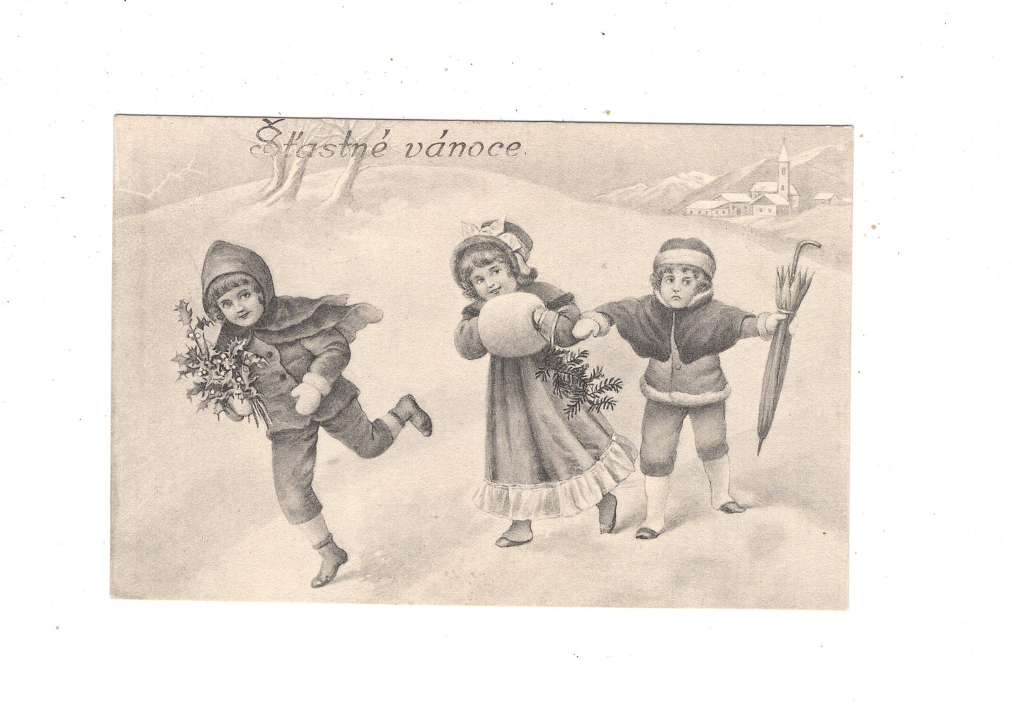 Ansichtskarte Feiertage / Frohe Weihnachten / K1-59