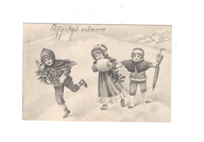 Ansichtskarte Feiertage / Frohe Weihnachten / K1-59