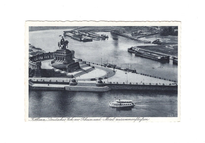 Ansichtskarte Koblenz am Rhein / Deutsches Eck