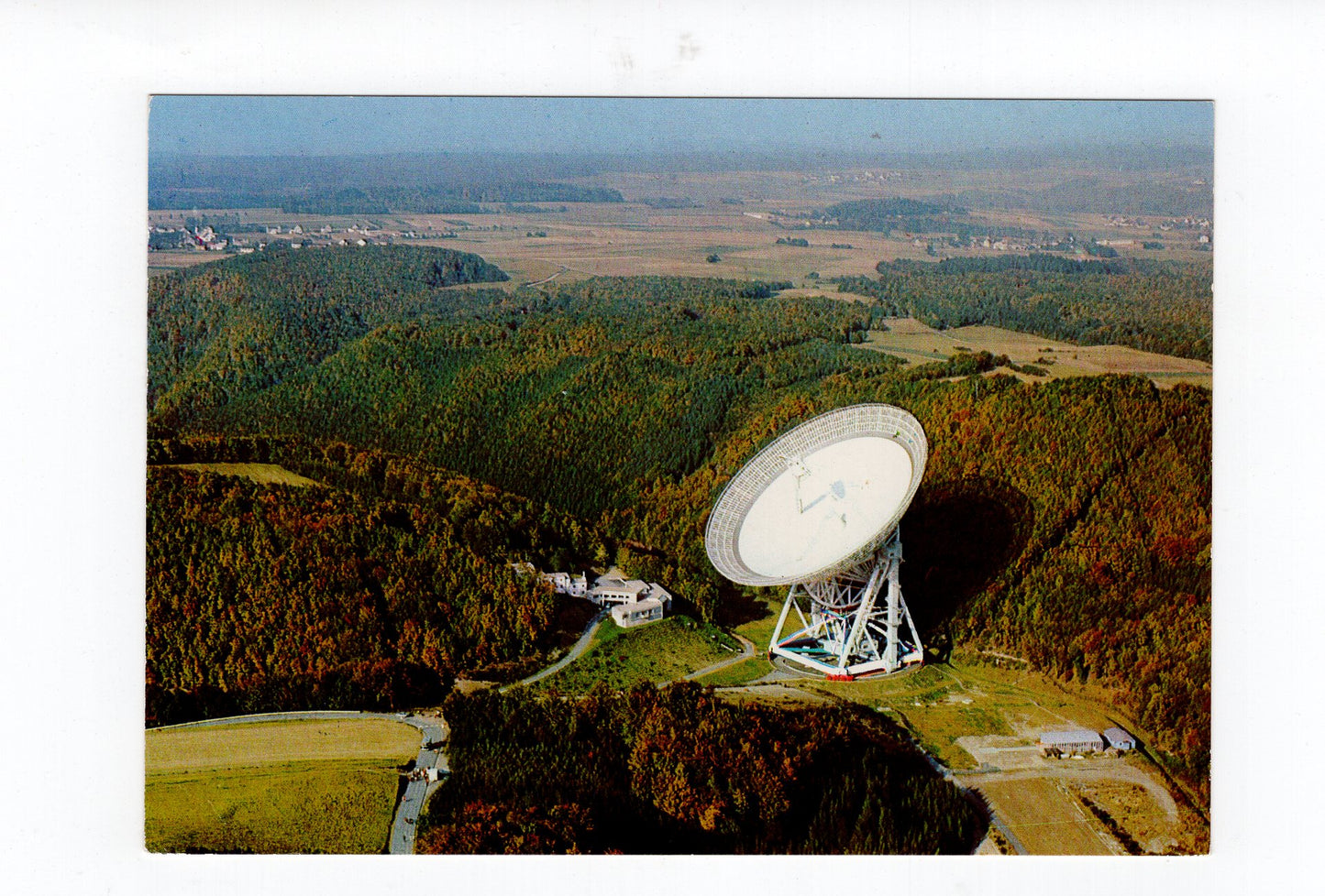 Ansichtskarte Bad Münstereifel / Radioteleskop bei Effelsberg