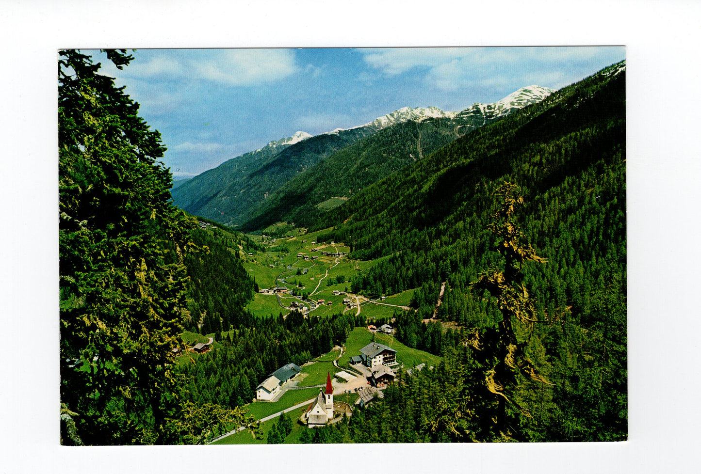 Ansichtskarte St. Gertraud / Ulten bei Lana / Meran / Südtirol / Italien