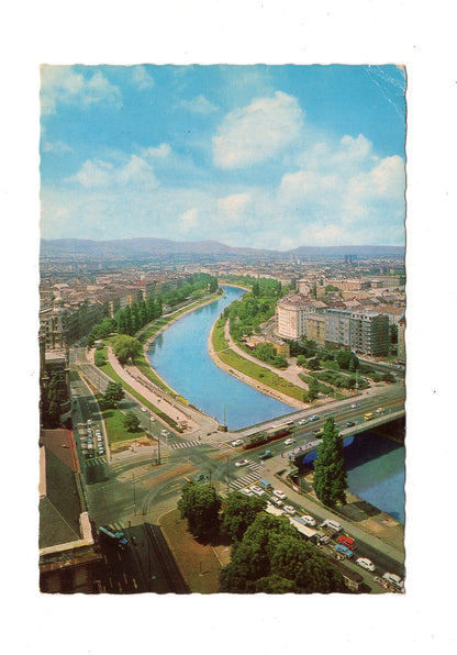 Ansichtskarte Wien / Donaukanal / Österreich
