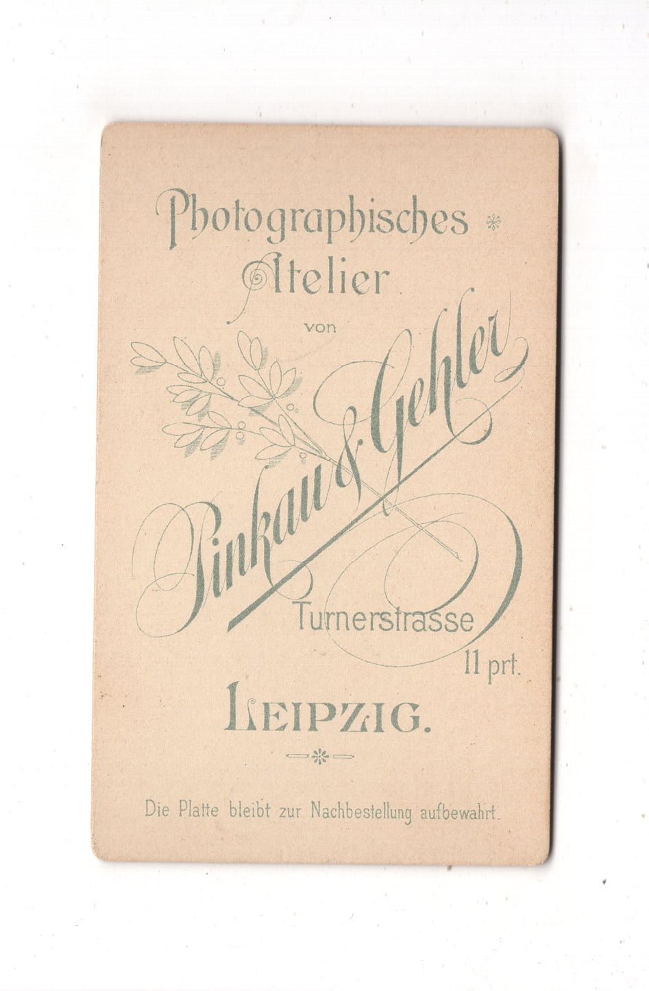 Fotografie Niedlicher kleiner Junge - Leipzig um 1890 / CDV M1-24